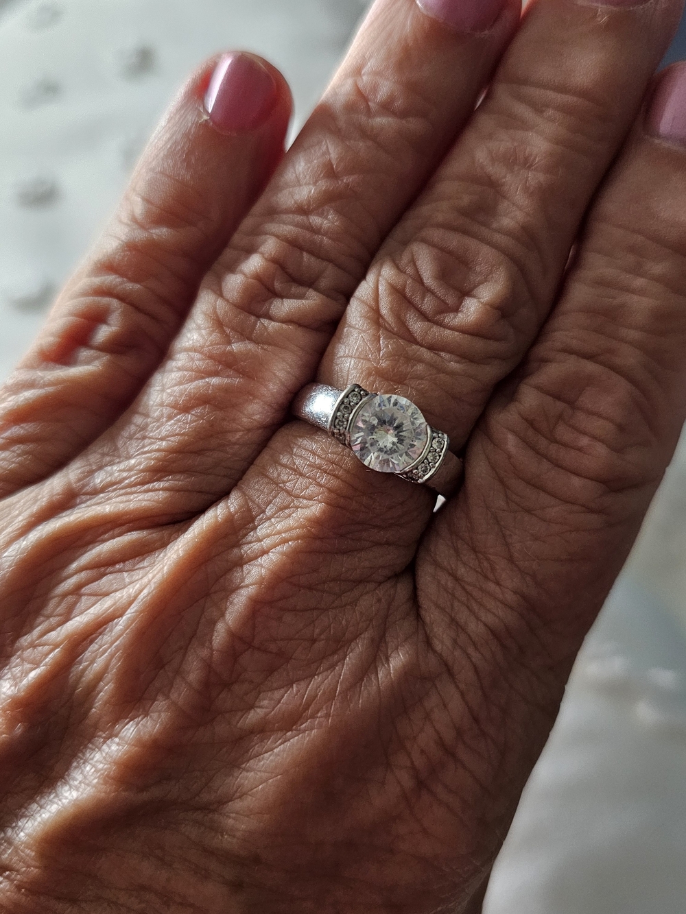 Diamonique Solitaire 2 Carat